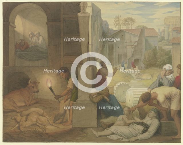 Raimondi's "Il Morbetto", 1833. Creator: Eduard von Steinle.