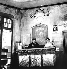 Raimu, French actor, appearing in a performance of Marcel Pagnol's play Cesar, c1936-1946