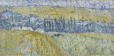 Rain: Auvers 1890. Artist: Vincent van Gogh