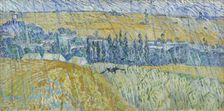 Rain: Auvers 1890. Creator: Vincent van Gogh