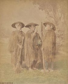 Rain Coats, about 1875-1890s. Creator: Adolfo Farsari