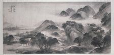 Rain in the Cloudy Mountains, 1915. Creator: Wu Qingyun