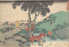 Rain of the Fifth Month (Samidare), 19th century., 19th century. Creator: Utagawa Kunisada