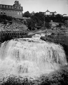Rainbow Falls, Ausable Chasm, N.Y., between 1900 and 1905. Creator: Unknown