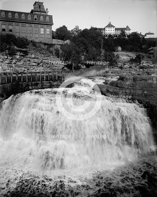 Rainbow Falls, Ausable Chasm, N.Y., between 1900 and 1905. Creator: Unknown.