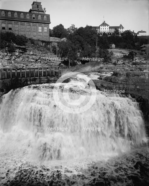 Rainbow Falls, Ausable Chasm, N.Y., between 1900 and 1905. Creator: Unknown.