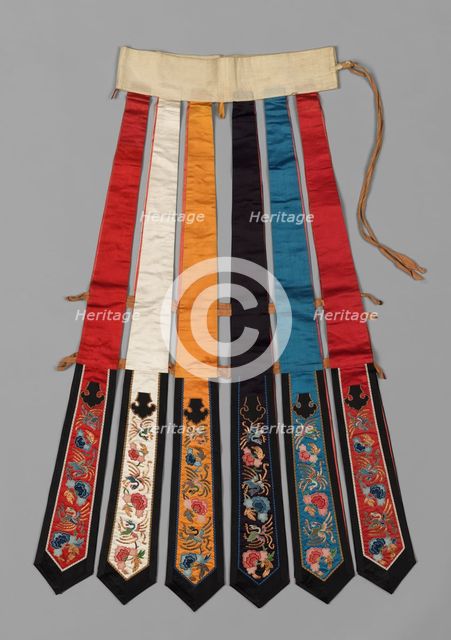 Rainbow Skirt, late 1800s. Creator: Unknown.