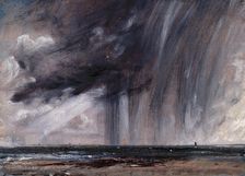 Rainstorm over the Sea, c1824-28. Creator: John Constable