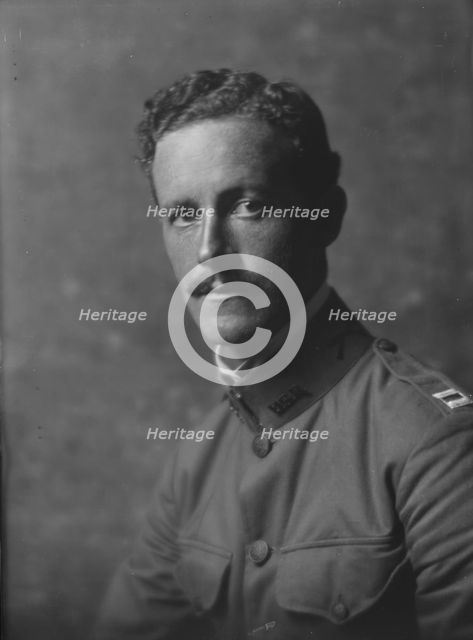 Rainsford, Captain, portrait photograph, 1917 Aug. 22. Creator: Arnold Genthe.