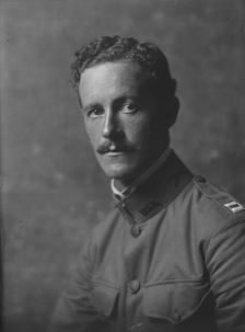 Rainsford, Captain, portrait photograph, 1917 Aug. 22. Creator: Arnold Genthe