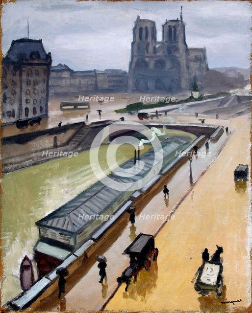 Rainy Day, Notre Dame de Paris', 1910.