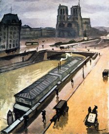 Rainy Day. Notre Dame de Paris , 1910. Artist: Albert Marquet