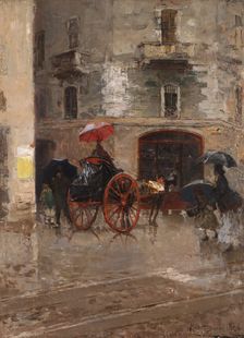 Rainy day in Milan