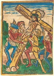 Raising the Cross, c. 1490. Creator: Unknown