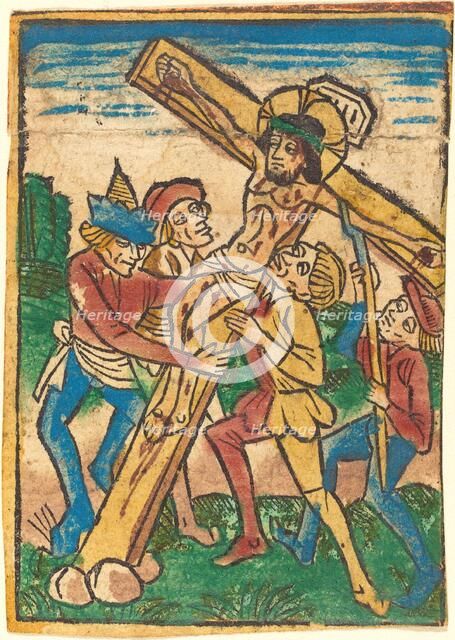 Raising the Cross, c. 1490. Creator: Unknown.