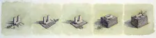 Raising a lintel, Stonehenge, Prehistoric, (c1990-2010). Artist: Peter Dunn