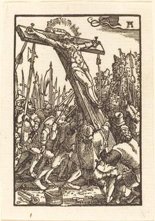 Raising of the Cross, c. 1513. Creator: Albrecht Altdorfer