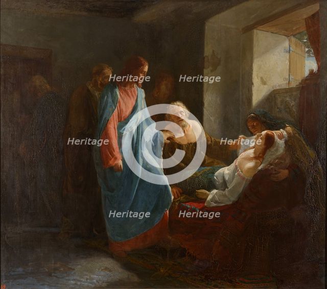 Raising of Jairus' Daughter, 1871.