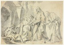 Raising of Lazarus, n.d. Creator: Marco Benefial