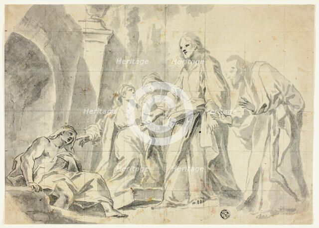 Raising of Lazarus, n.d. Creator: Marco Benefial.