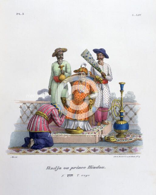 'Raja', 1828. Artist: Marlet et Cie