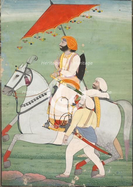 Raja Gulab Singh, c. 1830-1840. Creator: Unknown.