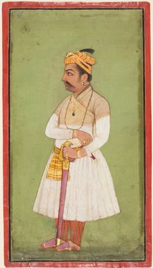 Raja Hari Sen of Mandi (r. 1604-1623-37), c. 1650. Creator: Unknown