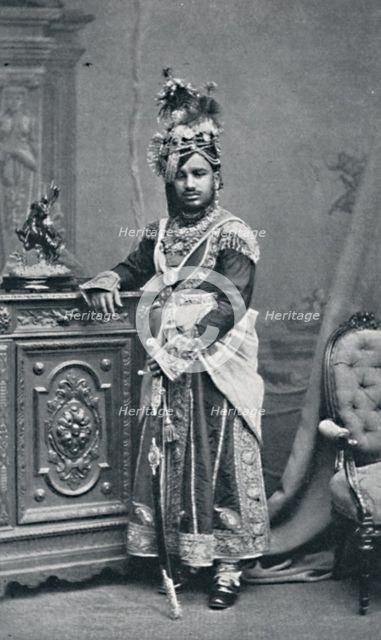 Raja of Rutlam, Central India Agency, 1902. Artist: Bourne & Shepherd.