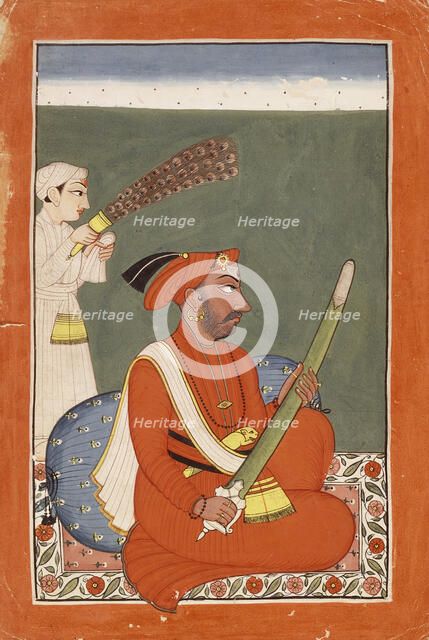 Raja Sidh Sen (Reigned 1684-1727), between 1750 and 1775. Creator: Unknown.