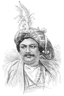 Rajah Harendra Krishna, 1876. Creator: Unknown