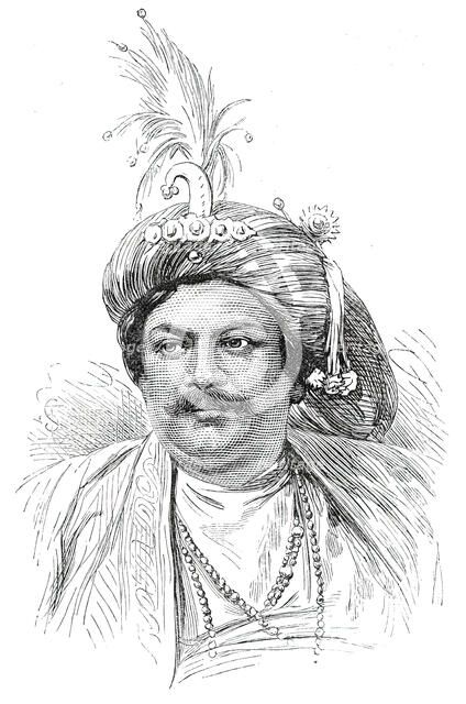 Rajah Harendra Krishna, 1876. Creator: Unknown.