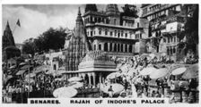 Rajah of Indore's Palace, Benares, India, c1925