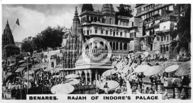 Rajah of Indore's Palace, Benares, India, c1925. Artist: Unknown