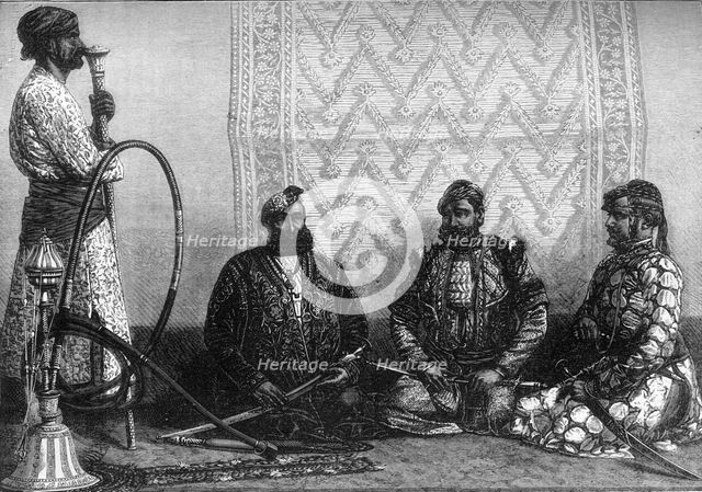 'Rajahs and Zemindars of the Northern Provinces of Hindostan', c1891. Creator: James Grant.