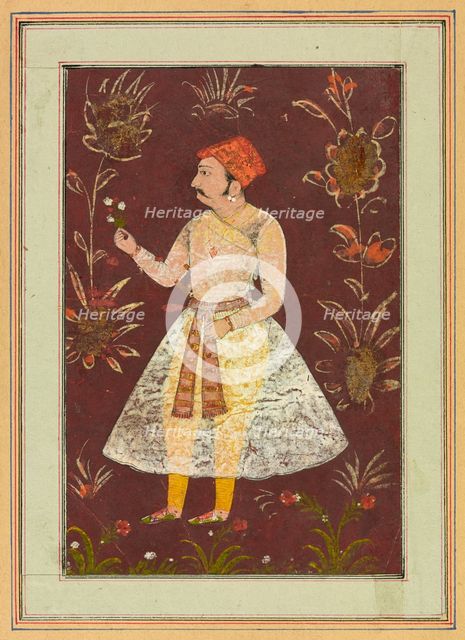 Rajput Nobleman, ca. 1630-1640. Creator: Unknown.