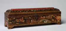 Rajput Box with Various Scenes, c. 1800. Creator: Unknown