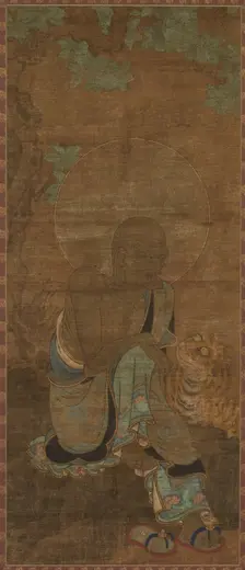 Rakkan (Arhat), 1300s. Creator: Unknown