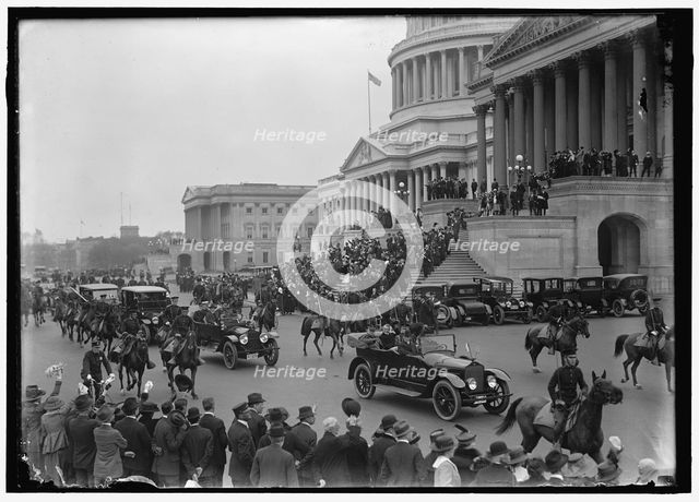 Rally at Capitol, between 1914 and 1918. Creator: Harris & Ewing.
