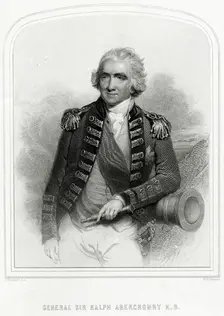 Ralph Abercromby (1734-1801), Scottish soldier. Artist: H Robinson