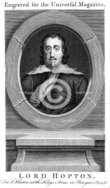 Ralph Hopton, Ist Baron Hopton, 17th century English Royalist soldier. Artist: Unknown