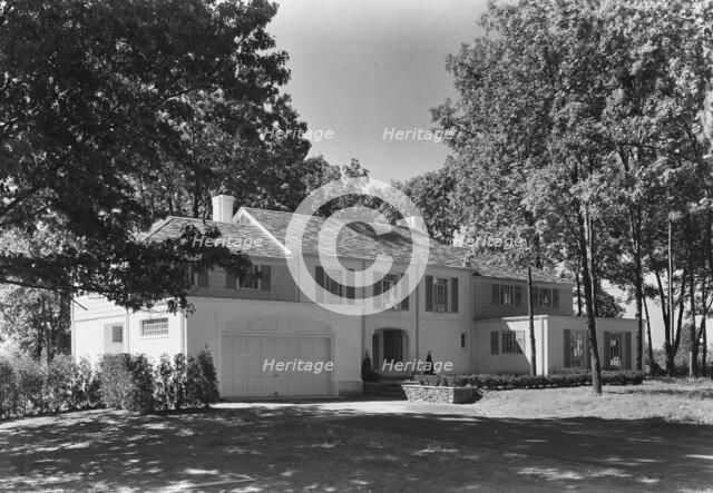 Ralph J. Cordiner, residence on White Oak Rd., Fairfield, Connecticut, 1939. Creator: Gottscho-Schleisner, Inc.