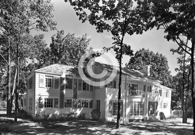 Ralph J. Cordiner, residence on White Oak Rd., Fairfield, Connecticut, 1939. Creator: Gottscho-Schleisner, Inc.