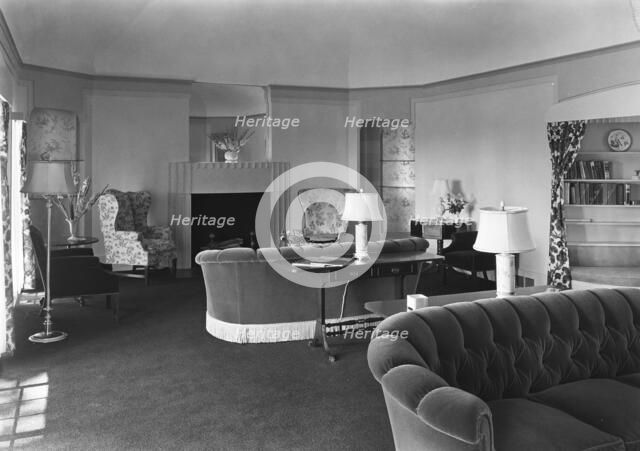 Ralph J. Cordiner, residence on White Oak Rd., Fairfield, Connecticut, 1939. Creator: Gottscho-Schleisner, Inc.