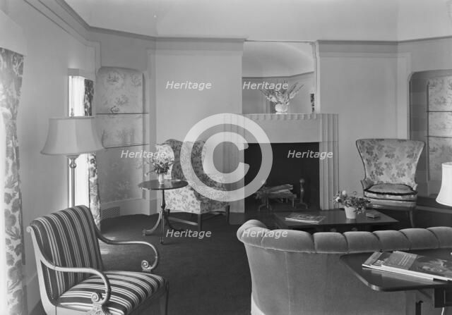 Ralph J. Cordiner, residence on White Oak Rd., Fairfield, Connecticut, 1939. Creator: Gottscho-Schleisner, Inc.