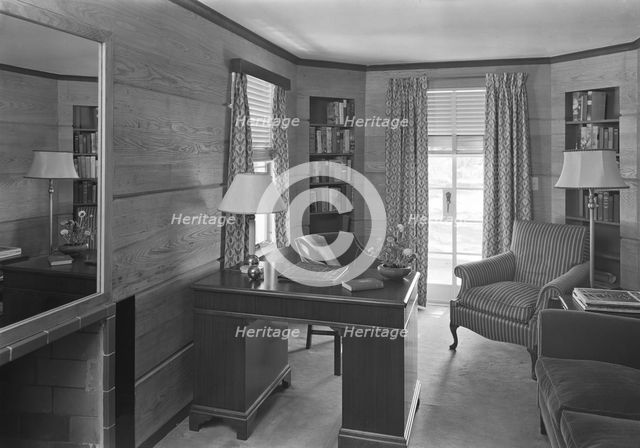 Ralph J. Cordiner, residence on White Oak Rd., Fairfield, Connecticut, 1939. Creator: Gottscho-Schleisner, Inc.