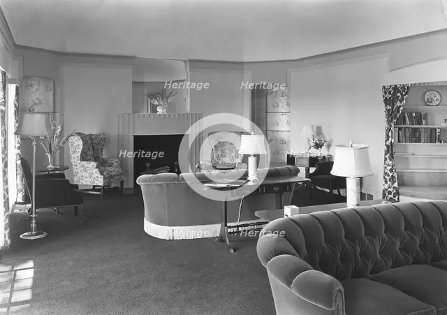 Ralph J. Cordiner, residence on White Oak Rd., Fairfield, Connecticut, 1939. Creator: Gottscho-Schleisner, Inc.