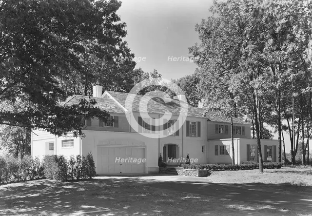Ralph J. Cordiner, residence on White Oak Rd., Fairfield, Connecticut, 1939. Creator: Gottscho-Schleisner, Inc.