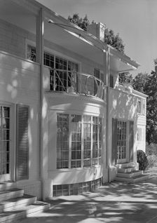 Ralph J. Cordiner, residence on White Oak Rd., Fairfield, Connecticut, 1939. Creator: Gottscho-Schleisner, Inc