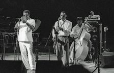 Ralph Moore and Freddie Hubbard, JVC Capital Jazz Festival, Royal Festival Hall, London, Sept 1993. Creator: Brian O'Connor