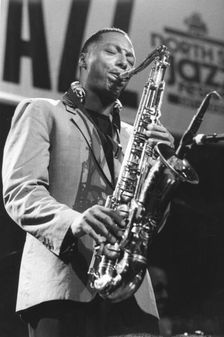 Ralph Moore, North Sea Jazz Festival, The Hague, Netherlands, 1993. Creator: Brian Foskett